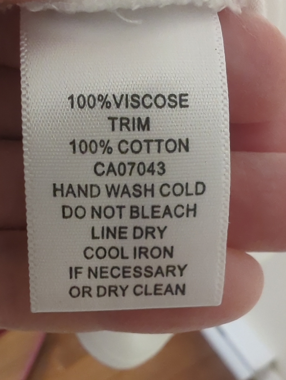 Viscose White Tunique - Picture 6 of 6